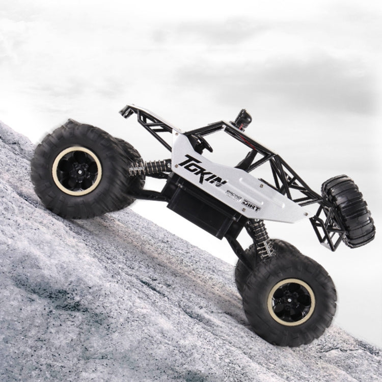 HD6026 1:12 Large Alloy Climbing Car Mountain Cross-country Four-wheel Drive Remote Control Car Toy, Size: 37cm, HD6026 1:12(Silver), HD6026 1:12(Black), 6255 2.4GHz 1:16(Green), HD6026 1:12(Gold), HD6026 1:12(Red)