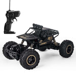 HD6026 1:16 Large Alloy Climbing Car Mountain Cross-country Four-wheel Drive Remote Control Car Toy, Size: 28cm, HD6026 1:16(Blue), HD6026 1:16(Red), HD6026 1:16(Silver), HD6026 1:16(Black)