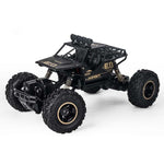 HD6026 1:16 Large Alloy Climbing Car Mountain Cross-country Four-wheel Drive Remote Control Car Toy, Size: 28cm, HD6026 1:16(Black), HD6026 1:16(Blue), HD6026 1:16(Red), HD6026 1:16(Silver)