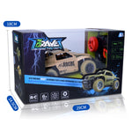 HD808 1:20 27Mhz Remote Control Short Truck High Speed Off-road Drifting Children Toy Car