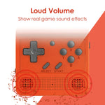 Powkiddy V90 3.0 inch IPS Screen 64-bit Retro Handheld Game Console with 16GB Memory, V90 / Yellow