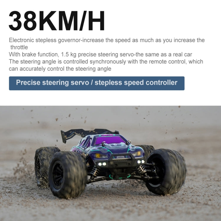 SCY-16101 2.4G 1:16 Electric 4WD RC Monster Truck Coupe Car Toy, SCY-16101 / Blue