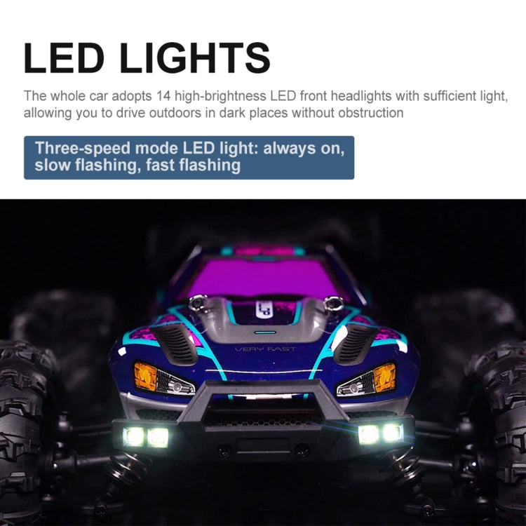 SCY-16101 2.4G 1:16 Electric 4WD RC Monster Truck Coupe Car Toy, SCY-16101 / Blue