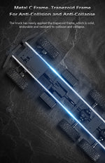 JJR/C Q60 Transporter-1 Full Body 1:16 Mini 2.4GHz RC 6WD Tracked Off-Road Military Truck Car Toy, Q60