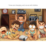 Retro Classic TV Mini Game Console, Built-in 620 Games, 620 Games(EU Plug), 620 Games(US Plug)