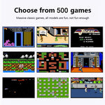 MK500 Macaron Mini Retro Classic Handheld Game Console for Kids Built-in 500 Games, Support AV Output, MK500 / Pink, MK500 / Green, MK500 / Grey, MK500 / Blue, MK500 / Yellow