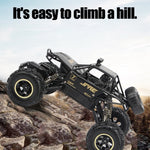 2.4GHz 4WD Double Motors Off-Road Climbing Car Remote Control Vehicle, Model:9268, 9268 (Black), 9268  (Silver)