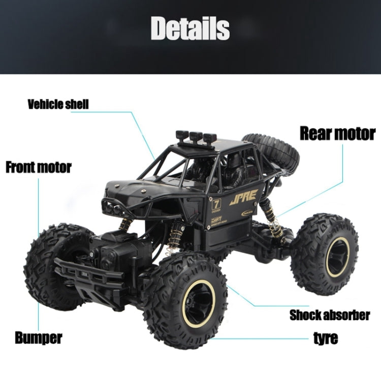 2.4GHz 4WD Double Motors Off-Road Climbing Car Remote Control Vehicle, Model:9268, 9268 (Black), 9268  (Silver)