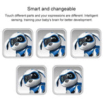 USB Charging Smart Touch Sensing Machine Dog Children Electric Toys, Supports Walking & Gnawing Bones & Lights & Music, Pink, Blue