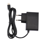 For Nintendo Switch NS Game Console Wall Adapter Charger Charger Adapter Charging Power, DC 5V, Cable Length: 1.5m, EU Plug(Black), For Switch  NS EU Plug
