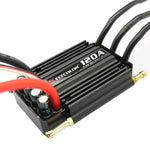Flycolor Flymoster Series 120A 2-6S Waterproof Electronic Speed Controller for RC Boat, 120A 2-6S