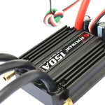 Flycolor Flymoster Series 150A 2-6S Waterproof Electronic Speed Controller for RC Boat, 150A 2-6S