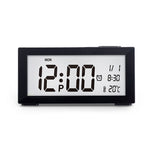 Automatic Night Light Electronic Clock Large Screen Adjustable Backlight Alarm Clock