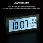 Automatic Night Light Electronic Clock Large Screen Adjustable Backlight Alarm Clock