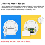 8816 LED Mirror Round Dual-purpose Alarm Clock, 8816(Black), 8816(White)