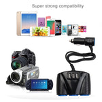 12-24V 3.1A 3 USB Ports & 3 Car Cigarette Lighter Sockets Car Charger, 12-24V 3.1A  With 23 USB