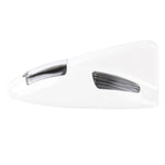 Solar Colorful Light Anti Collision Shark Fin Car Taillight LED Flash Warning Light Caution Light