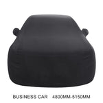 Anti-Dust Anti-UV Heat-insulating Elastic Force Cotton Car Cover for Business Car, Size: 4.8m~5.15m, Size: 4.8m~5.15m