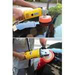 Polishing Disc Car Polishing Machine Dedicated Sponge Wheel Wax Polishing Sponge Decontamination Sponge,Screw Hole Diameter:16mm, 16mm