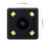 656x492 Effective Pixel HD Waterproof 4 LED Night Vision Wide Angle Car Rear View Backup Reverse Camera for Honda Accord 2016-2017 / City 2018, For Honda Accord 2016-2017