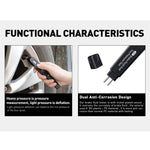 Car 2 in 1 Diagnostic Tool Brake Fluid Liquid Tire Pressure Tester, 2 in 1 Diagnostic Tool