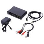 A933 Mini Karaoke Machine System Sound Mixer Amplifier for PC / TV / Mobile Phones, Support RCA in / 2 Channel Mic in, A933