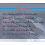 TROS TS-6Drive Potent Booster Electronic Throttle Controller for Honda CRV 2007-2011, For Honda CRV 2007-2011