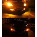 2 PCS T20 / 7440 DC12V / 18W / 1080LM Car Auto Turn Lights with SMD-3014 Lamps, T20 / 7440