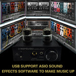 LINEPAUDIO A962 HiFi 6J9 Vacuum Tube Power Headphone Amplifier USB ASIO Sound Card, A962