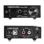 LINEPAUDIO A962 HiFi 6J9 Vacuum Tube Power Headphone Amplifier USB ASIO Sound Card, A962