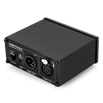 LINEPAUDIO A963 48V Pro Condenser Microphone Phantom Power Source, A963