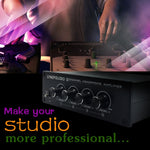 LINEPAUDIO A966 Pro Eight-channel Headphone Amplifier  Headphone Distributer Signal Amplifier, A966