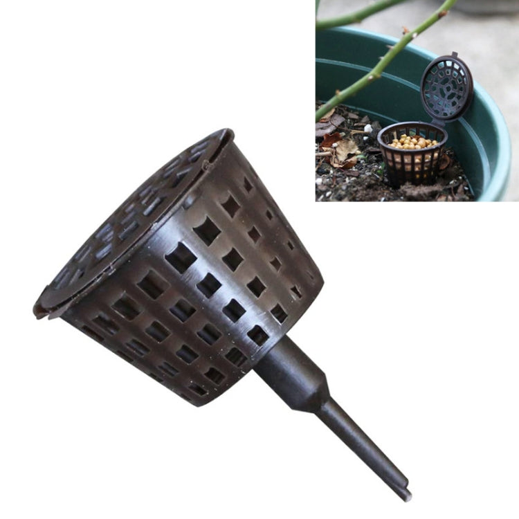 10PCS Bonsai Tools Gardening Products Gardening Tools Bonsai Fertilizer Boxes with Cover, Small Size: 4 x 3cm, Small Size: 4 x 3cm
