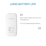Doosl DSER102 Mini Car Bluetooth Wireless Music Receiver with 3.5mm Stereo Input Jack, DSER102