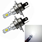 2 PCS H4 72W 1000LM 6000-6500K Super Bright White Light Car Fog LED Bulbs, DC 12-24V, H4
