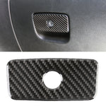 Car Front Passenger Seat Storage Box Carbon Fiber Decorative Sticker for Jeep Grand Cherokee 2011-2018, Front Passenger Seat Storage Box
