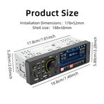 SWM-7805C 4.1 inch Touch Screen Universal Car Radio Receiver MP5 Player, Support FM & Bluetooth & TF Card with Remote Control, SWM-7805C