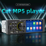 SWM-7805C 4.1 inch Touch Screen Universal Car Radio Receiver MP5 Player, Support FM & Bluetooth & TF Card with Remote Control, SWM-7805C