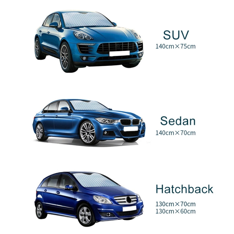Sun Shade Hatchback Car Windshield Visor Cover Block Front Window Sunshade UV Protect, Size: 130 x 70cm, 130*70cm