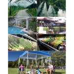 Outdoor Lawn Garden PE Mist Watering Line Misting Cooling System with 6 x Mist Nozzles, Length: 6m, Length: 6m