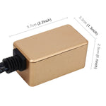 2 pièces H8 H9 H11 Phare LED Canbus, décodeurs de résistances anti-scintillement, annulation des erreurs d'ordinateur, condensateurs et faisceau de câbles