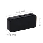 HQX6 Car Bluetooth V4.1 Audio Music Player Receiver Adapter, Support Wireless Hands-free & TF Card & USB Charge, HQX6
