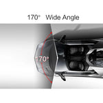 4 inch HD Video Recording HD Display Car Recorder with Separate F2.0 Camera, 12MP 170 Degrees Wide-angle/ Rear View Loop Recording/ G-Sensor Recording/ WDR Full HD/ Front Camera 1080P/ Rear Camera 720P/ Support 32G TF Card, 4 inch