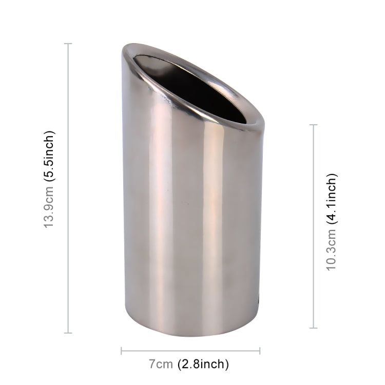 Car Styling Stainless Steel Exhaust Tail Muffler Tip Pipe for VW Volkswagen 1.6T Swept Volume, 1.6T