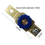 Interrupteur de coupure pour batterie de moto 12 V CC 80 A avec borne anti-fuite