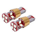 2 PCS T10 3W Constant Current Car Clearance Light with 12 SMD-3030 Lamps, DC 9-18V, 12 SMD-3030 Lamps