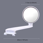 3R-095 Auxiliary Rear View Mirror Car Adjustable Blind Spot Mirror Wide Angle Auxiliary Rear View Side Mirror for Right Mirror, 3R-095 (White), 3R-095