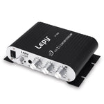 Car 2.1CH HIFI Subwoofer Amplifier Audio, Support MP3