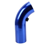 Universal  Air Intake Pipe Super Power Flow Air Intakes Short Cold Racing Aluminium Air Intake Pipe Hose with Cone Filter Kit System