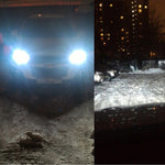 2 PCS 9006 18W 1800 LM 6000K IP68 Casnbus Constant Current Car LED Headlight with 2 COB Lamps, DC 9-36V, 9006